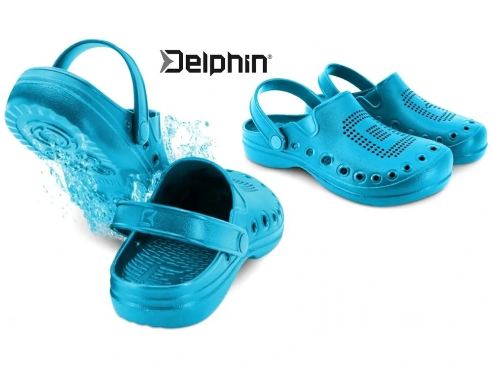 Pantofle Delphin OCTO azurově modré Nejprodávanější