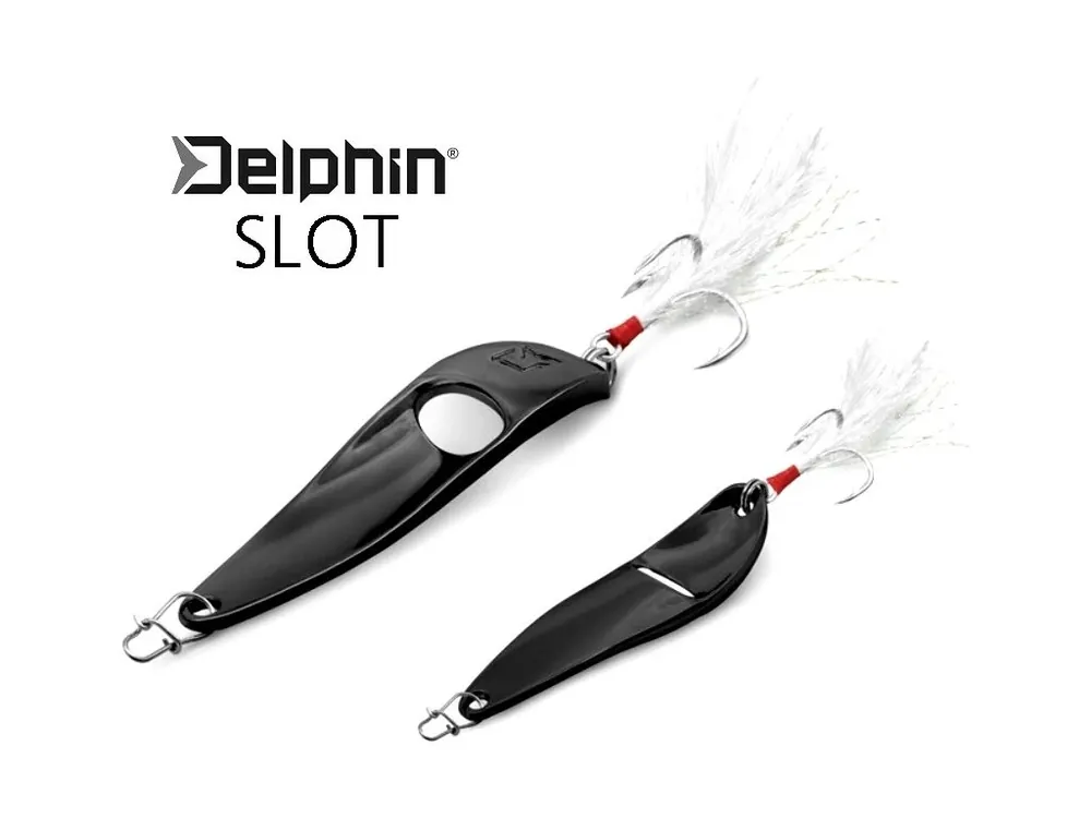 Třpytka plandavka Delphin SLOT Black Nickel Vrácení Zdarma
