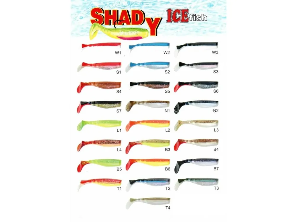 Top Prodej Nástrahy umělé ICE Fish Shady 10 cm