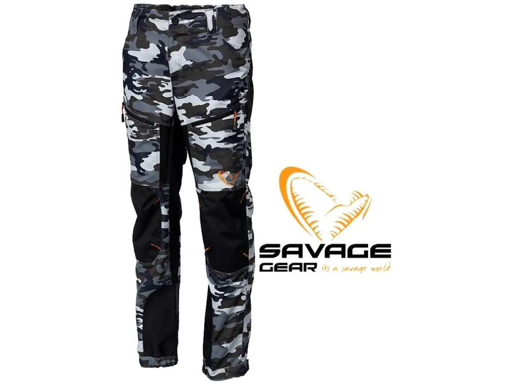 Kalhoty Savage Gear Camo Trousers Novinka