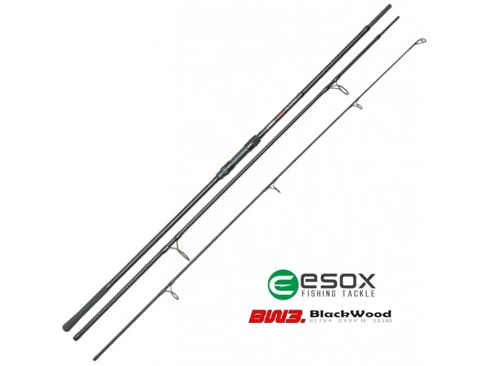 Originální Prut Esox Black Wood BW3 13ft 390 cm/3,5 lbs