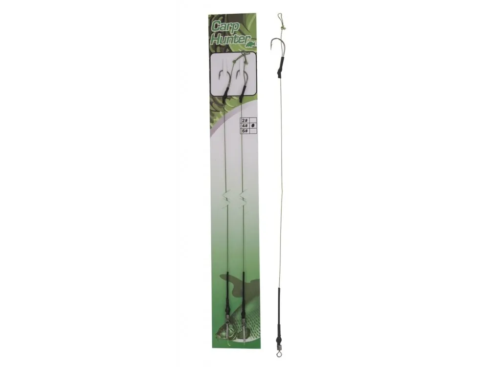 Jen Po Omezenou Doba Energofish hotové návazce Carp Hunter Long Shank Boilie Rig 2 ks