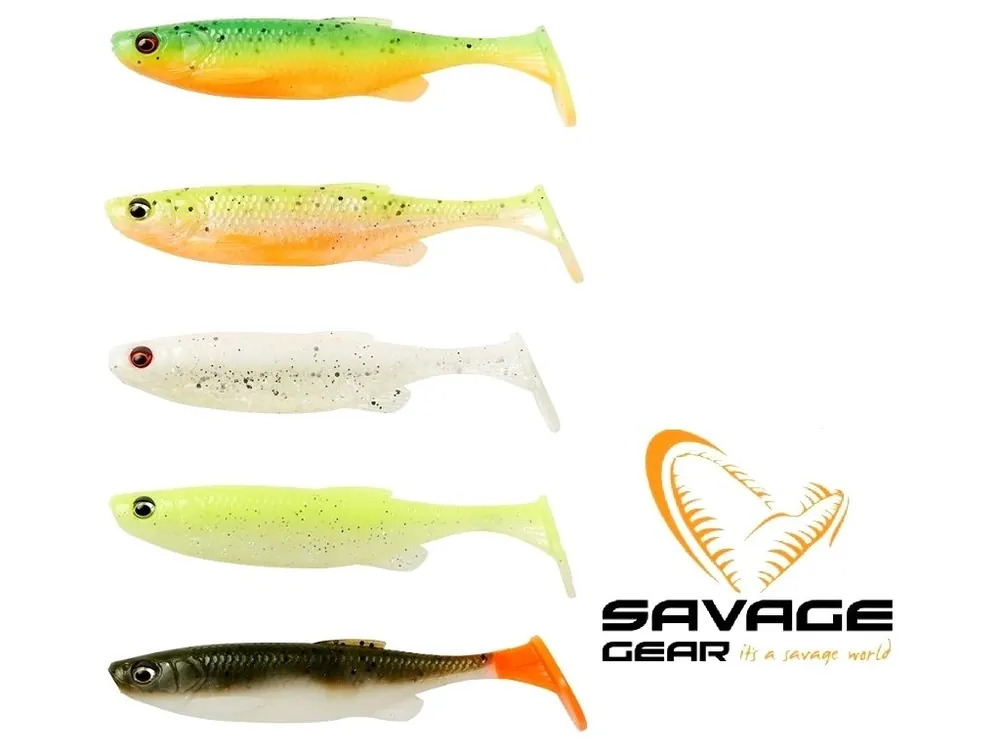 Aktuální Nástrahy Savage Gear Fat Minnow T-Tail 13 cm/20 g Darkwater Mix - 5 ks