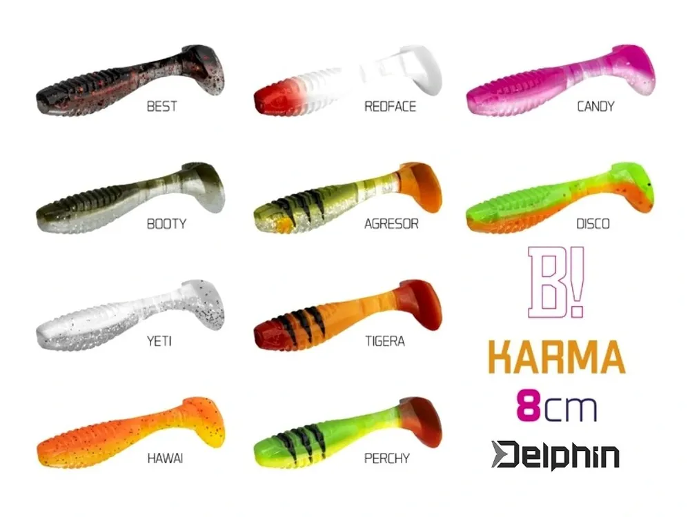 Umělá nástraha Delphin KARMA UVs 8 cm Super Cena