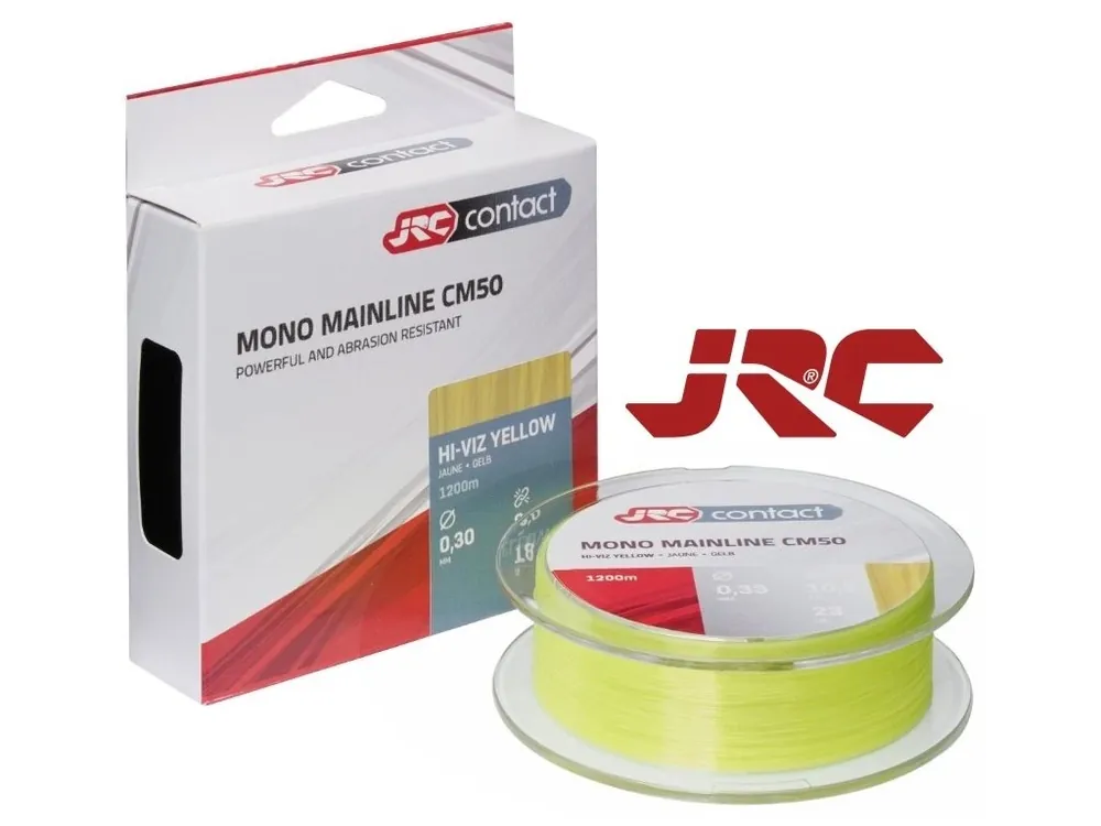 Vlasec JRC Contact CM50 Hi-Viz Yellow 1200 m Nejlepší Cena