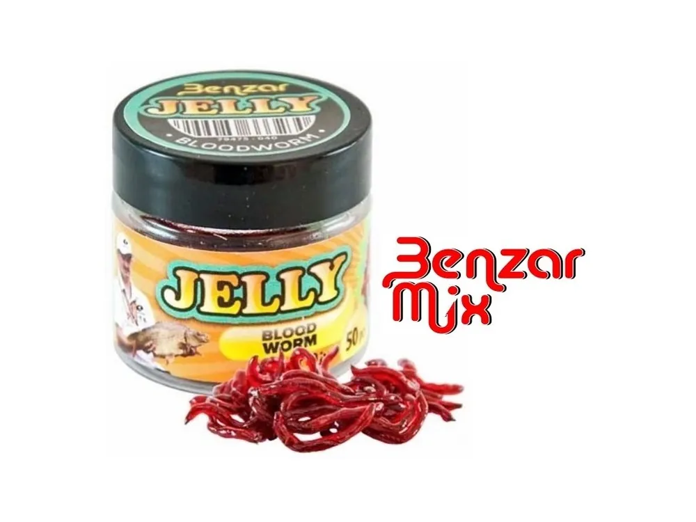 Benzar Mix Jelly Baits Bloodworm umělí červi 30 ml Kup Teď