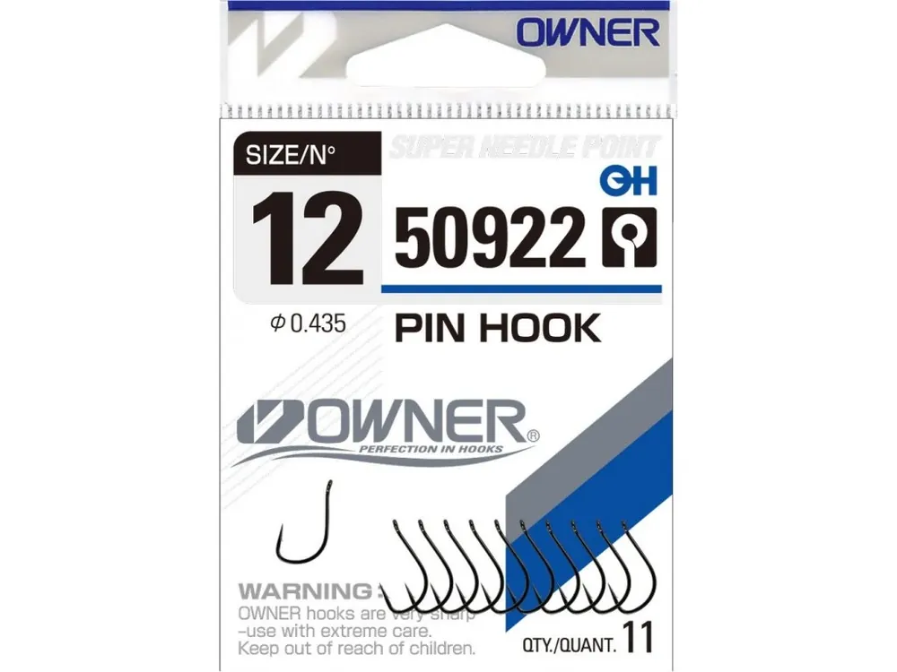 OWNER háčky s očkem PIN HOOK Přímo Od Výrobce