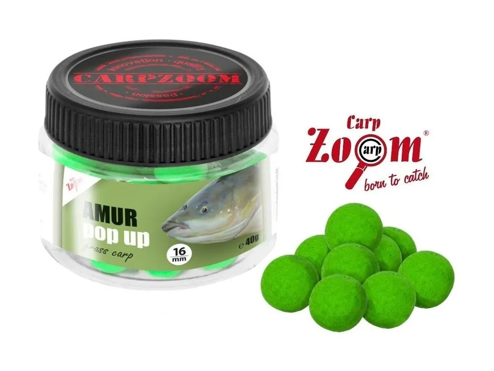 Nejprodávanější Carp Zoom Amur Pop Up boilies 16 mm/40 g