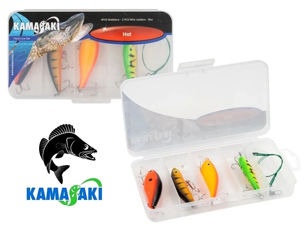 Hit Sezóny Sada woblerů Kamasaki Hot Wobbler Set