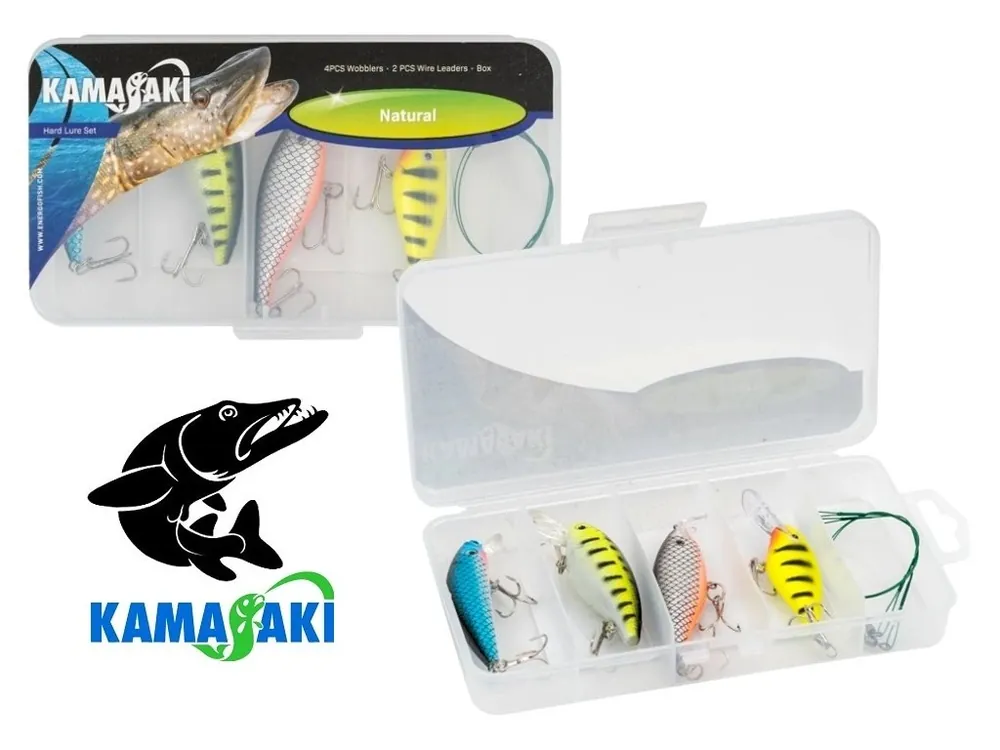 Sada woblerů Kamasaki Natural Wobbler Set Kup Teď