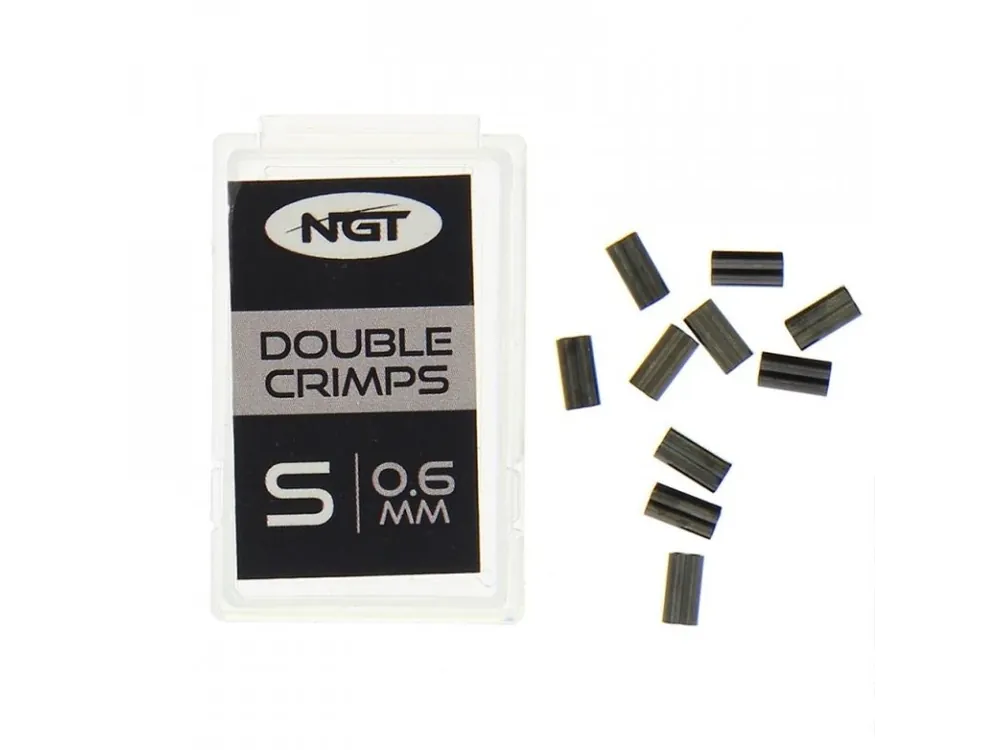 Poslední Šance NGT krimpovací svorky Spare Crimps S 0,6 mm