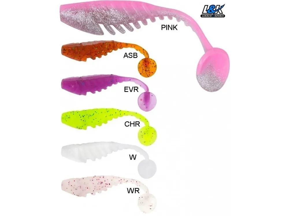 Aktuální L&K gumová vláčecí nástraha Floating Shad 4,5 cm/0,8 g