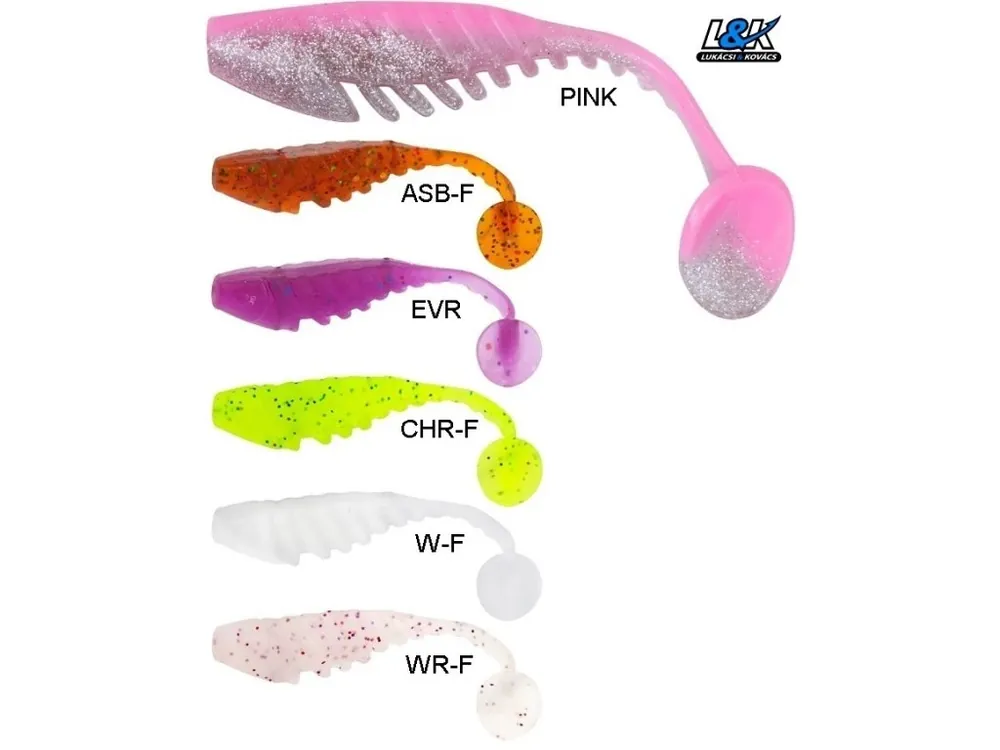 L&K gumová vláčecí nástraha Floating Shad 6 cm/1,6 g Autentický