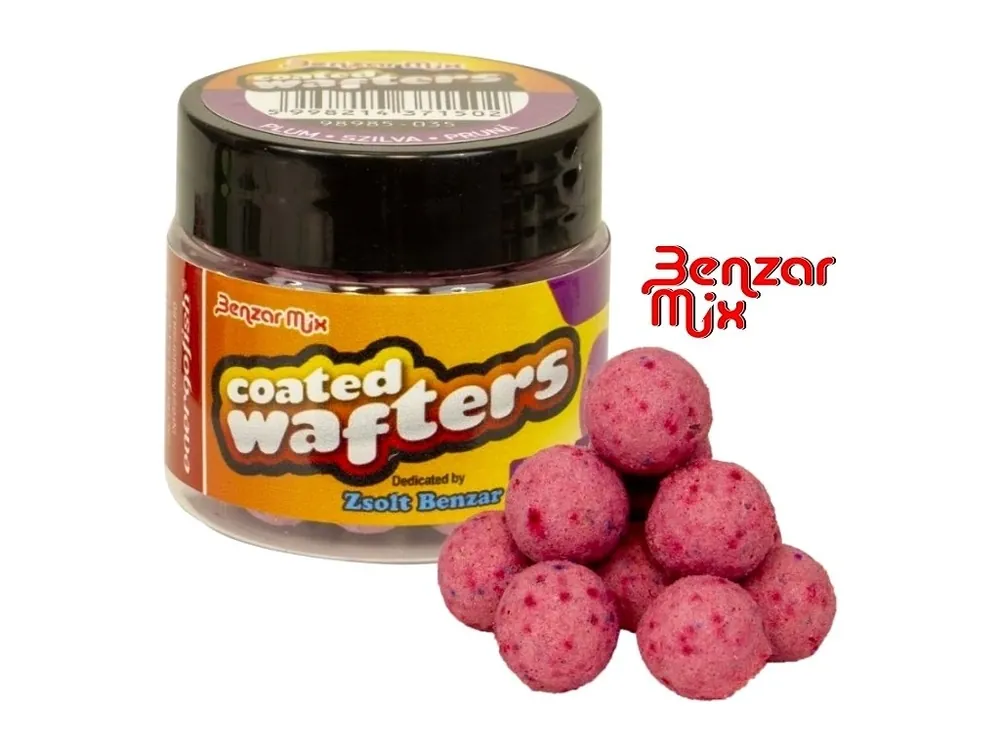 Akční Nabídka Benzar Mix vyvážené boilies Coated Wafters 8 mm/30 ml