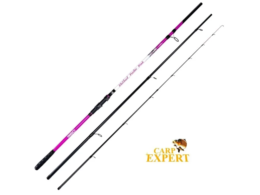 Carp Expert prut Method Feeder Pink 3,60 m/100-150 g Časově Omezené