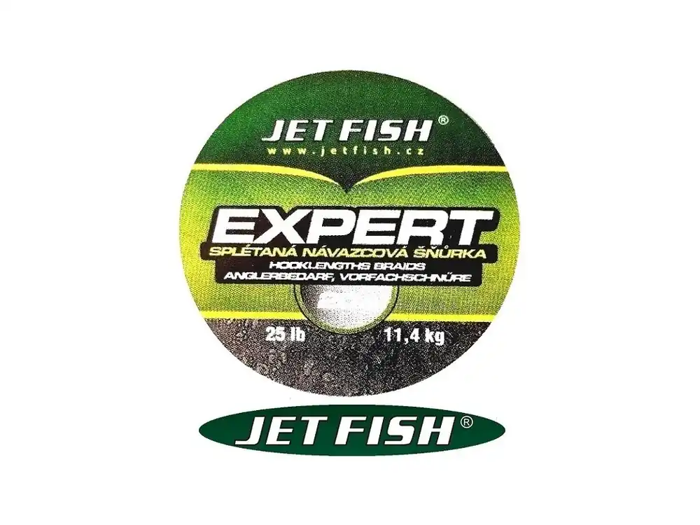 Akce Jet Fish splétaná návazcová šňůrka Expert 20 m
