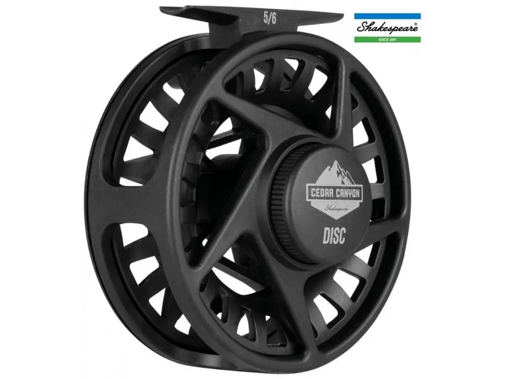 Objednat Nyní Muškařský naviják Shakespeare Cedar Canyon Disc Fly Reel 5/6 WT