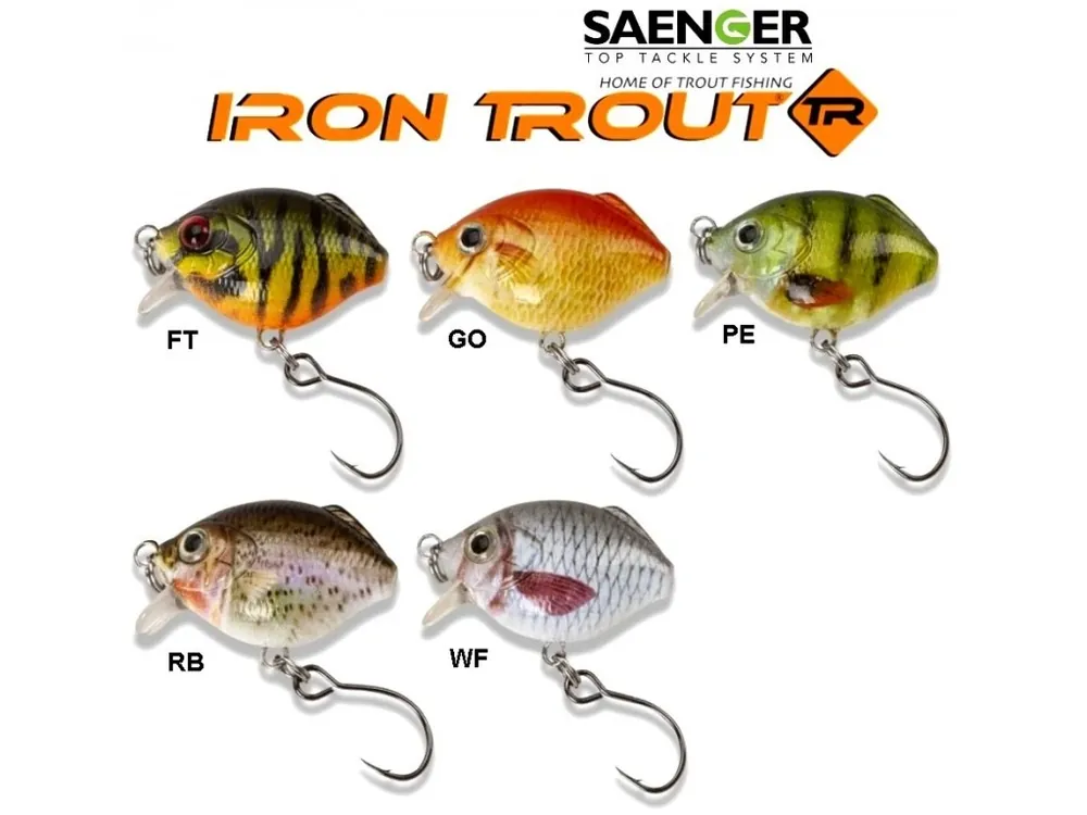 Hit Sezóny Saenger wobler Iron Tout Crank 3 cm/2,6 g