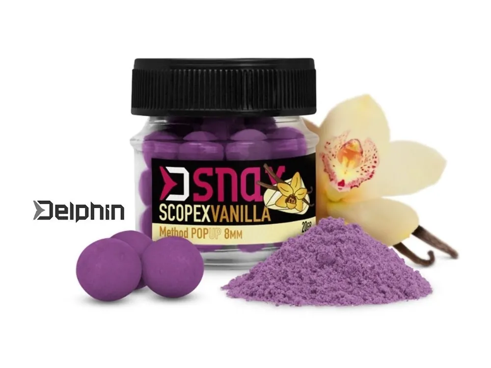 Bezpečná Platba Delphin nástraha D SNAX POP UP Scopex-Vanilka 20 g