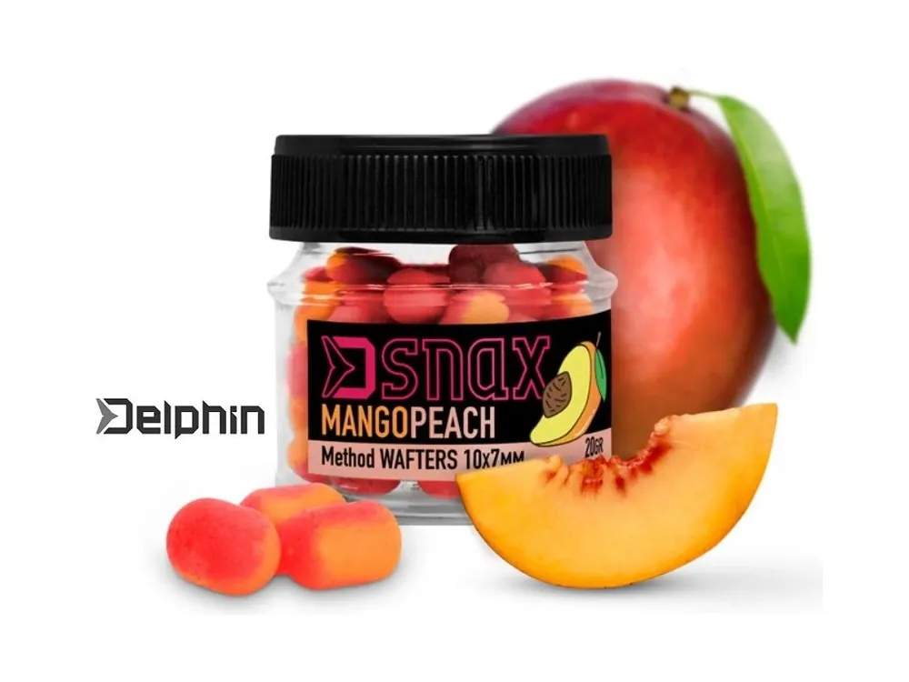 Delphin nástraha D SNAX WAFT Mango-Broskev 20 g Horká Nabídka