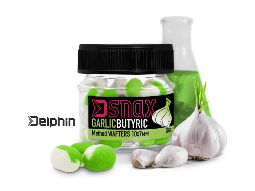 Delphin nástraha D SNAX WAFT Česnek-Butyric 20 g Časově Omezené