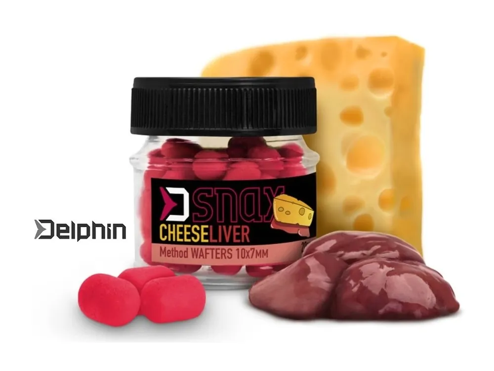 Přímo Od Výrobce Delphin nástraha D SNAX WAFT Sýr-Játra 20 g