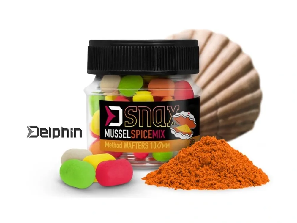 Delphin nástraha MIX D SNAX WAFT Mušle-Koření 20 g Rychlé Dodání