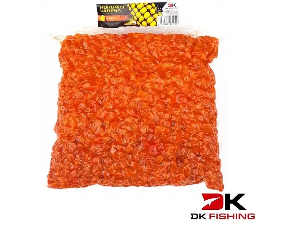 Bezpečná Platba DK Fishing vařená kukuřice - Scopex 2,5 kg