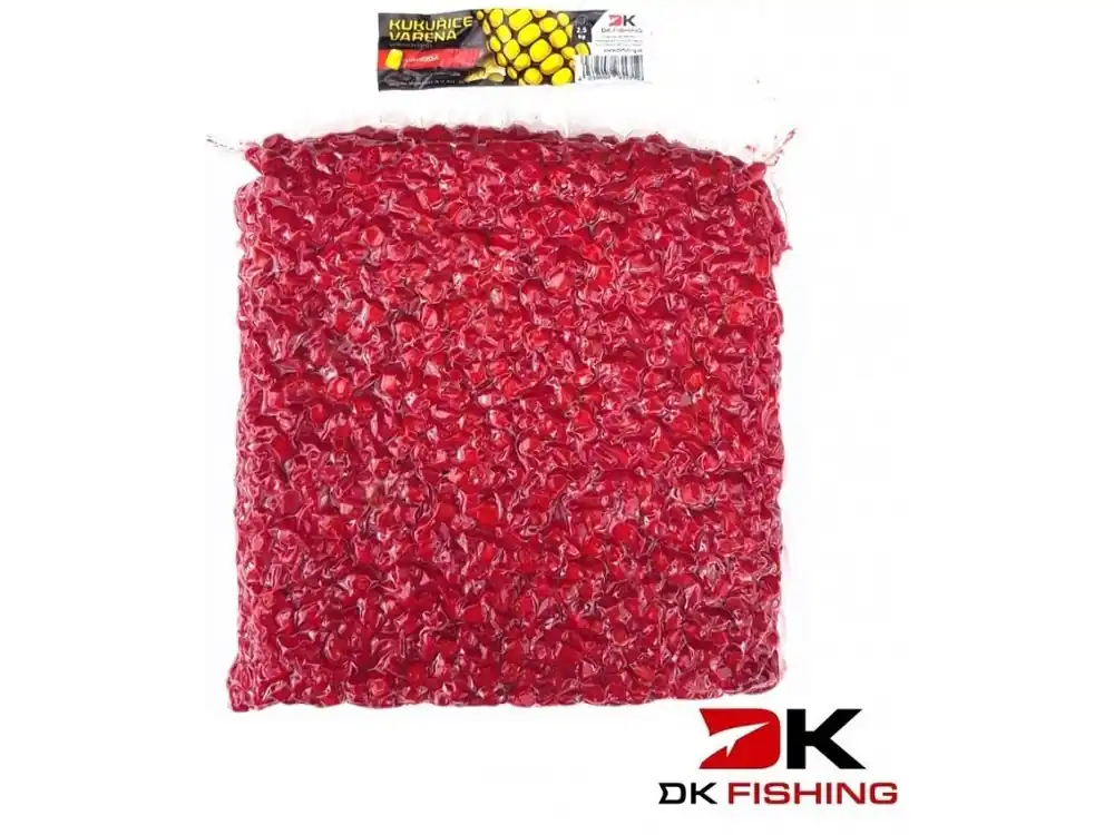 Kup Teď DK Fishing vařená kukuřice - Jahoda 2,5 kg