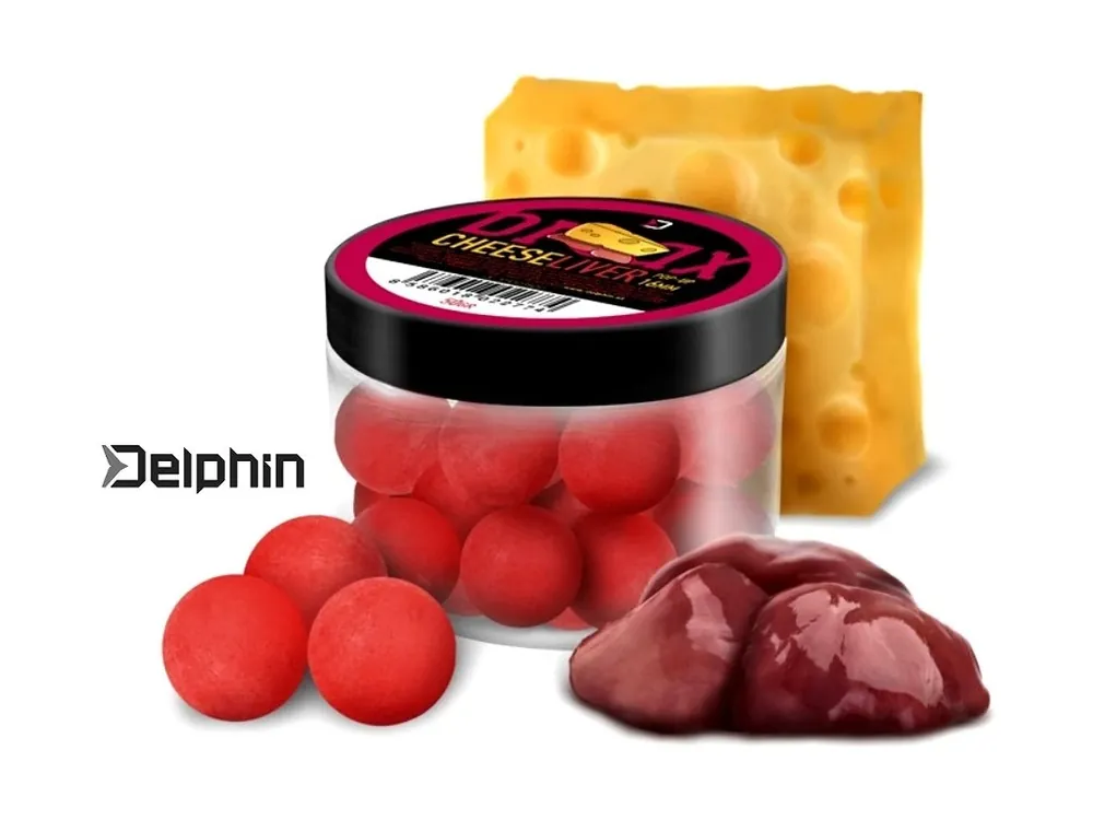 Omezená Nabídka Nástraha Delphin BreaX POP Sýr-Játra 16 mm/50 g