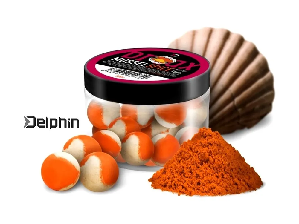 Nástraha Delphin BreaX POP Mušle-Koření 16 mm/50 g Nakupujte Hned