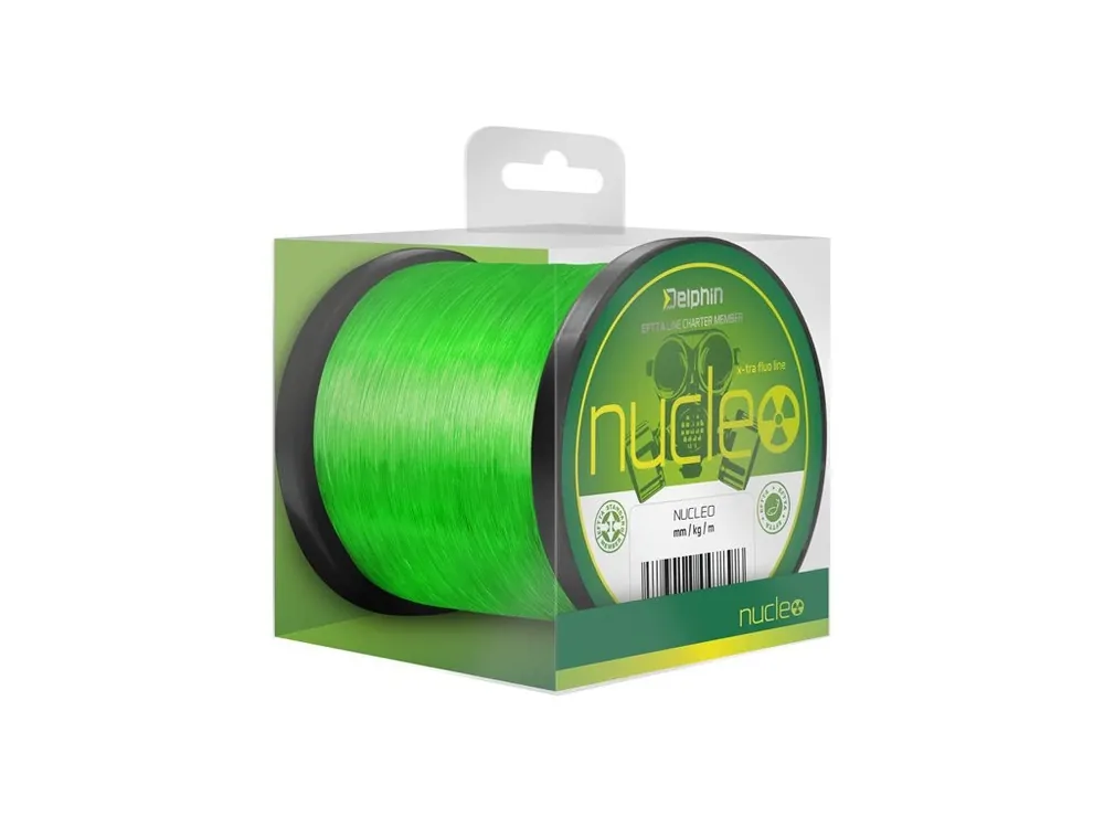 Pouze Dnes Kaprařský vlasec NUCLEO / fluo zelený 1200 m
