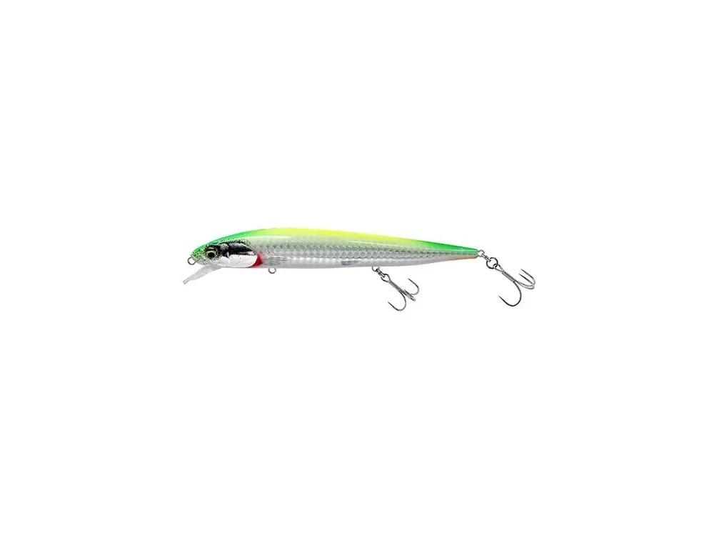 Hit Sezóny Savage Gear Wobler 3D Smelt Twitch And Roll YG Silver 14 cm 20 g