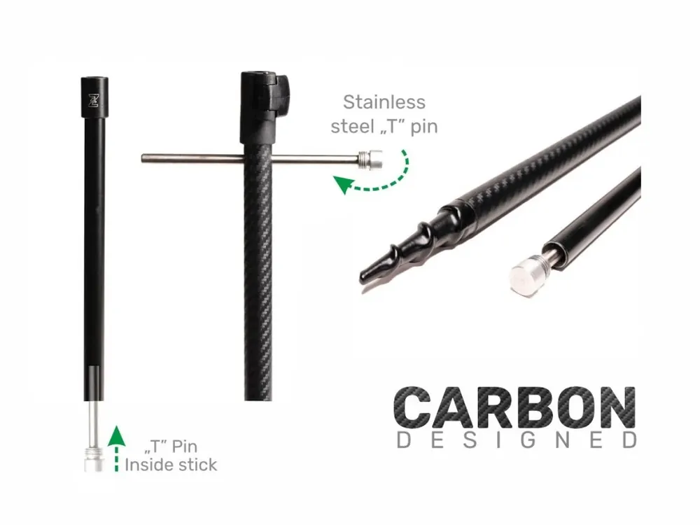 Poslední Šance ZFISH VIDLIČKA CARBON DRILL BANKSTICK 50-90 cm