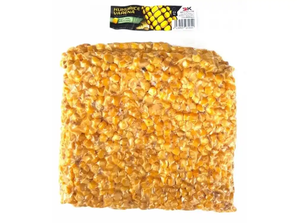 Horká Nabídka DK Fishing vařená kukuřice-natural přírodní 2,5 kg