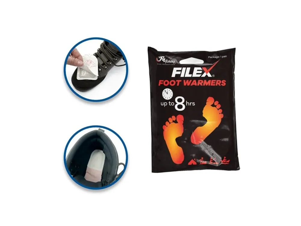Ověřený FILFISHING OHŘÍVAČ NOHOU FILEX FOOT WARMERS