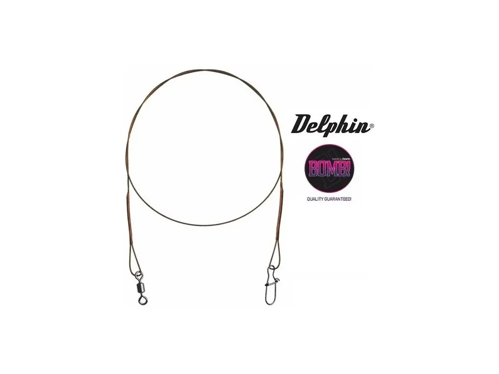 Delphin ocelové lanka 7 vláken 35 cm Cenově Výhodný