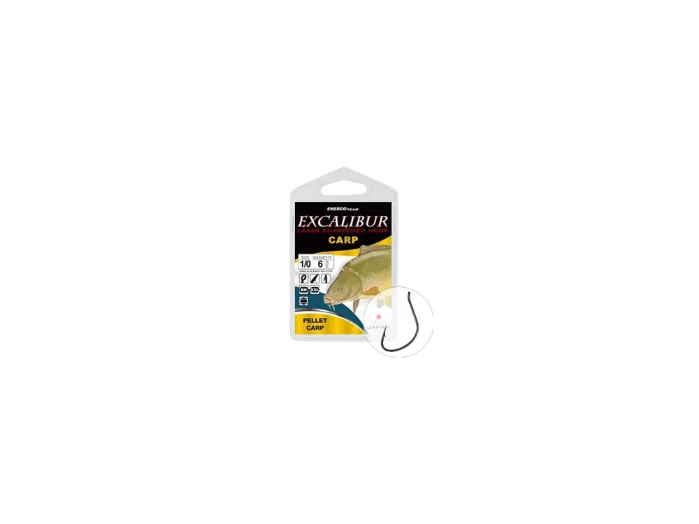EXCALIBUR HÁČEK PELETY CARP BN Speciální Cena