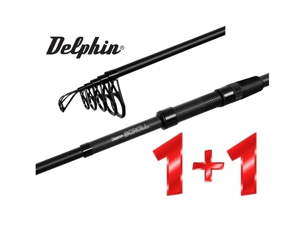 Cenová Bomba Delphin Scroll Tele CARP 360 cm Akce 1+1