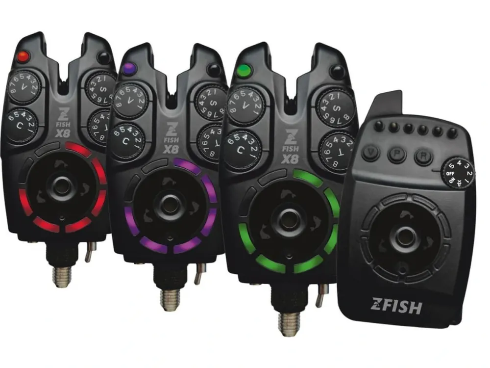 Výprodej ZFISH SADA HLÁSIČŮ BITE ALARM SET ZX8 3+1