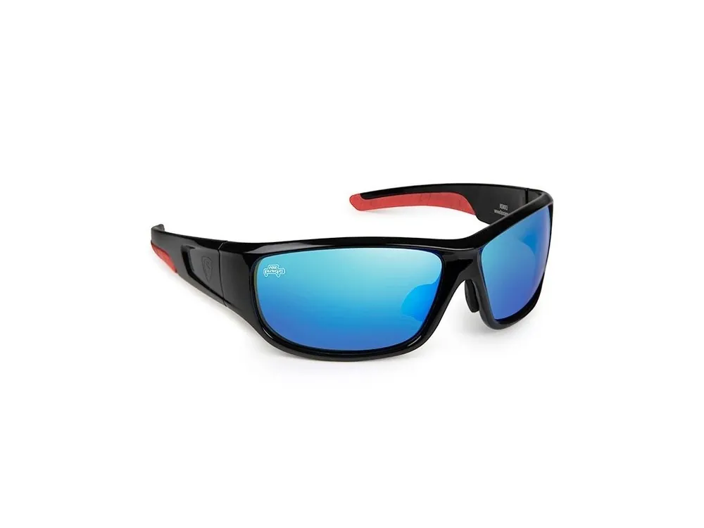 Fox Rage Polarizační Brýle Shield Wraps Brown Lense Mirror Blue Akční Cena