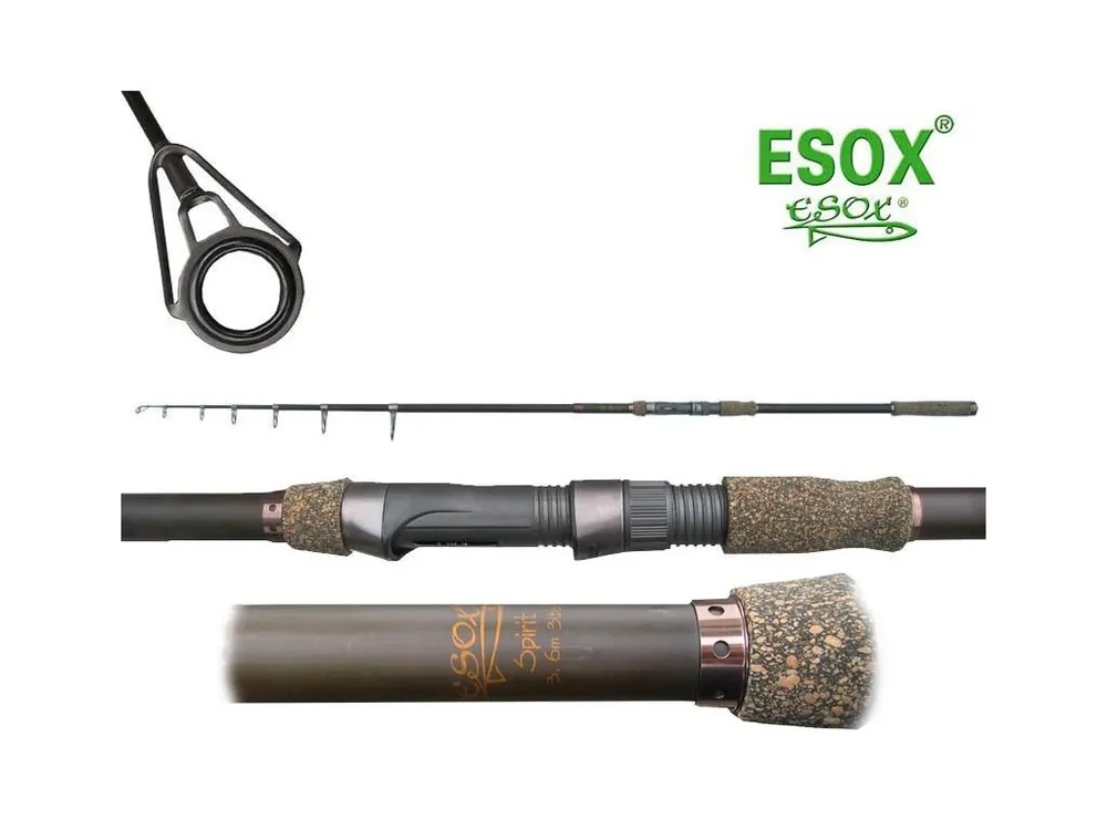 Esox teleskopický prut Spirit 3,6m / 3lbs Sleva