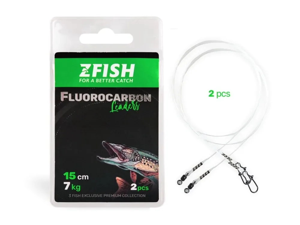 ZFISH Lanko Fluorocarbon Leader - 2ks Nakupujte Hned