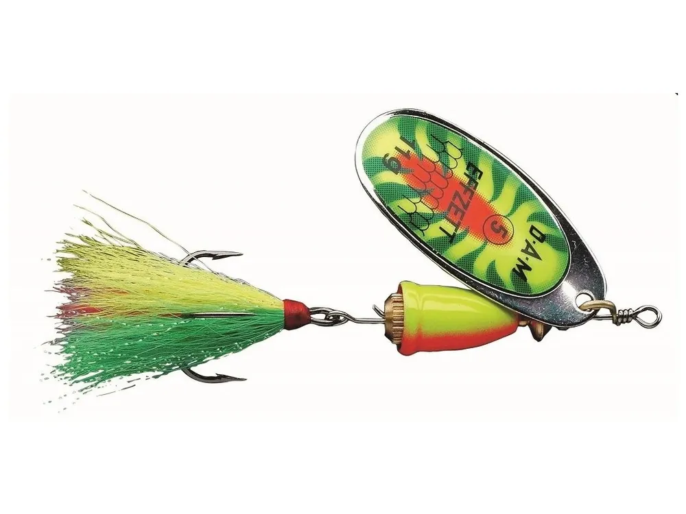 Dam Třpytka Effzett Spinner Dressed Fire Shark - Velikost 2 Hmotnost 4 g Nakupujte Hned
