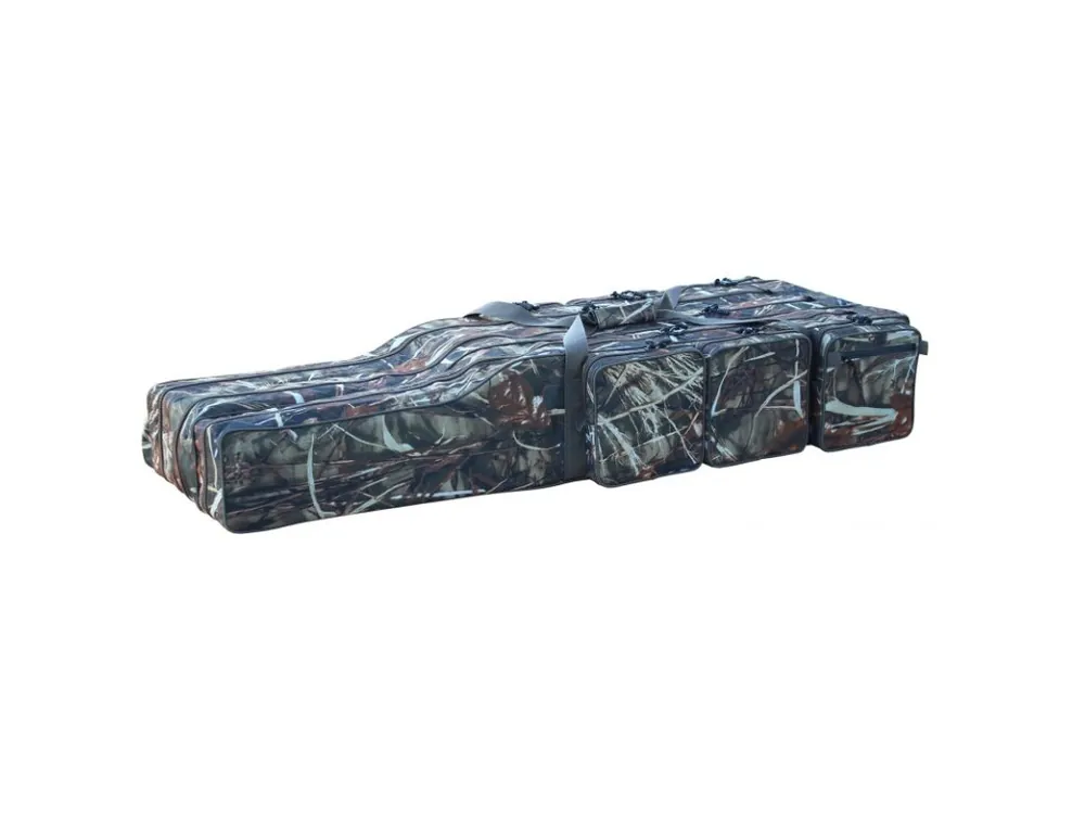 SURETTI Obal na prut tříkomorový 135cm CAMO Dokud Zásoby Vydrží