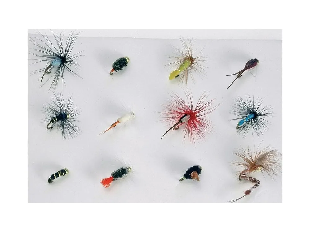 Mušky na pstruhy ICE Fish - sada Nymf Gold / 12 ks Víkendová Akce