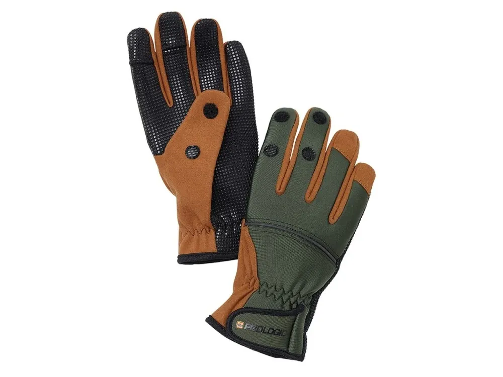 Originální Prologic Rukavice Neoprene Grip Glove Green Black