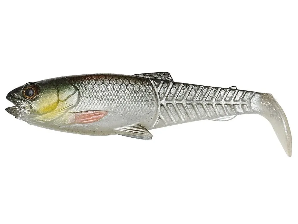 Savage Gear Gumová Nástraha Craft Cannibal Paddletail Green Silver Výhodná Nabídka